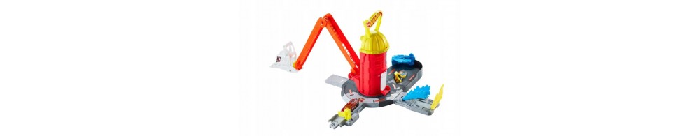 Hot Wheels City Super Remiza strażacka Zestaw JHL95