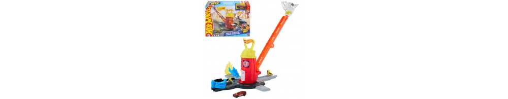 Hot Wheels City Super Remiza strażacka Zestaw JHL95