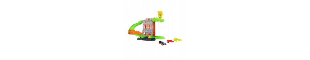 Hot Wheels City Krokodyl – Atak na pizzerię Zestaw JHL93