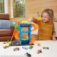 Hot Wheels City Myjnia Odjazdowe zakręty Zestaw z 1 samochodzikiem HTN80