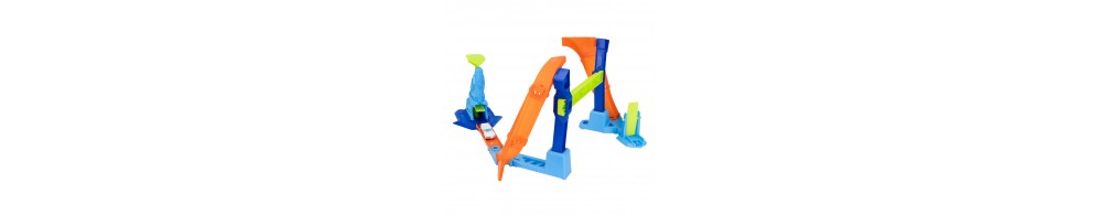 Hot Wheels Stunt Tracks Mistrzowski skok na pętli Tor wyścigowy JLM91