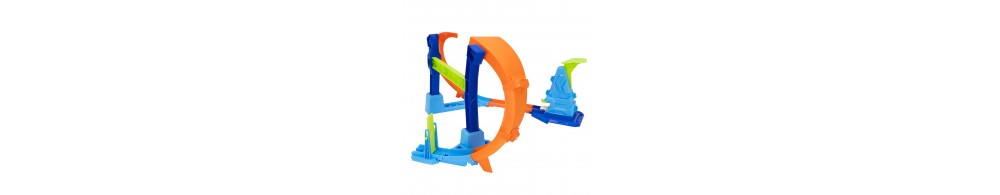 Hot Wheels Stunt Tracks Mistrzowski skok na pętli Tor wyścigowy JLM91