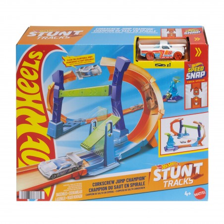 Hot Wheels Stunt Tracks Mistrzowski skok na pętli Tor wyścigowy JLM91