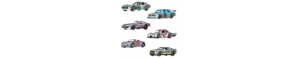 Hot Wheels Silver Series Zamac Samochodziki Wielopak JLB26
