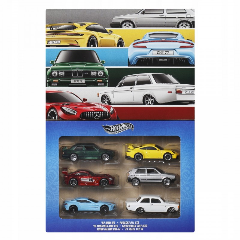 Hot Wheels Silver Series Euro Style Multipack JLB25