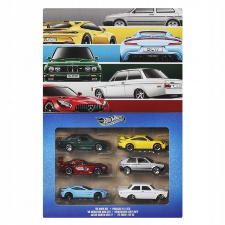 Hot Wheels Silver Series Euro Style Multipack JLB25