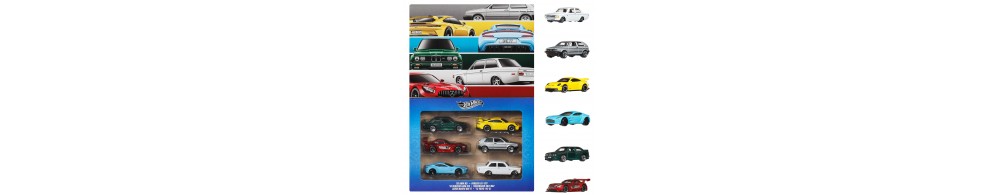 Hot Wheels Silver Series Euro Style Multipack JLB25