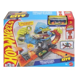 Hot Wheels City Głodny Goryl Zestaw JHL92