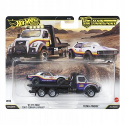 Hot Wheels Premium Team Transport '67 OFF ROAD Camaro & Terra Torque JHX93