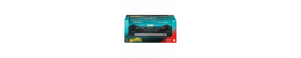 Hot Wheels Premium Formuła 1 2-pak Bolidy F1 Mercedes-Benz F1 JMM93