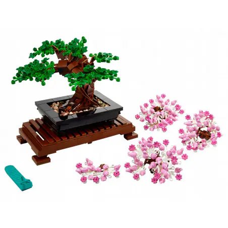  Sztuka bonsai już od wielu wieków pobudza wyobraźnię miłośników drzew. Teraz i Ty możesz ją poznać, a wszystko dzięki zestawowi konstrukcyjnemu LEGO® Drzewko bonsai.