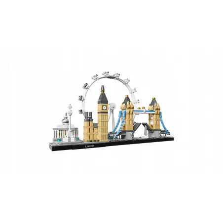 Ten szczegółowy model z klocków LEGO® jest hołdem dla architektonicznego bogactwa Londynu. W kolekcji LEGO Architecture Skyline znajdziesz modele, które będą doskonale prezentować się w domu i biurze. 