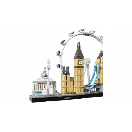 Interpretacja panoramy Londynu z serii LEGO® Architecture.