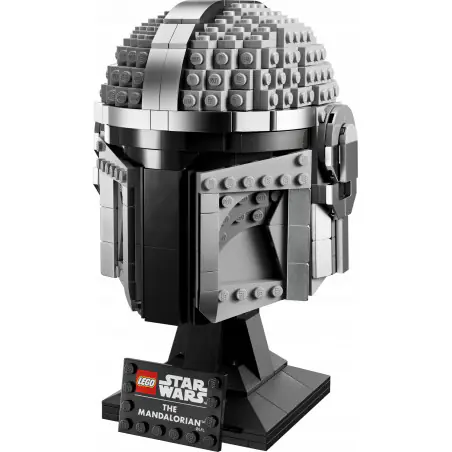 Legendarnemu łowcy nagród Mandalorianinowi z pewnością należy się uznanie. Odpręż się i zbuduj elegancką replikę LEGO® Star Wars™ jego słynnego hełmu. 