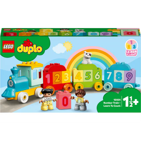 LEGO DUPLO Pociąg z cyferkami nauka liczenia 10954