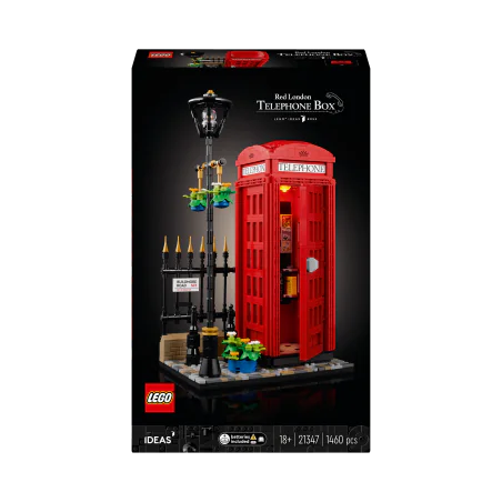 LEGO Ideas Czerwona londyńska budka telefoniczna 21347