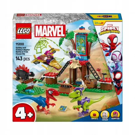 LEGO Marvel Spidey i super-kumple Bitwa Spidey’ego i Gobby’ego przy domku na drzewie 11200