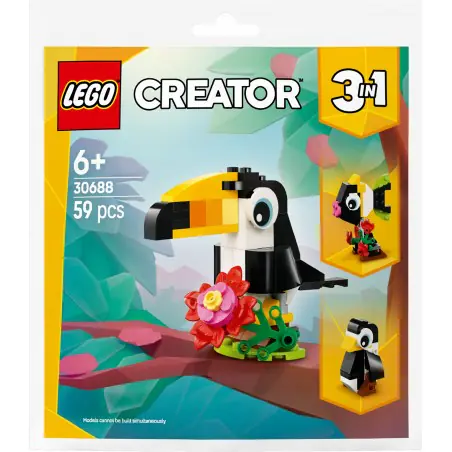 LEGO Creator 3 w 1 Tropikalny tukan 30688