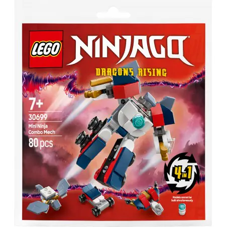 LEGO Ninjago Wielofunkcyjny minimech ninja 30699