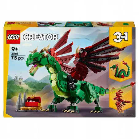 LEGO Creator 3 w 1 Średniowieczny smok 31161
