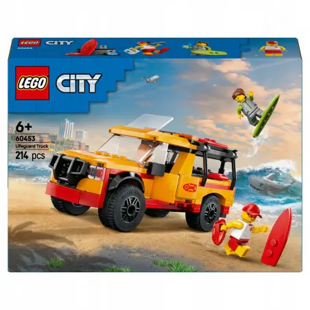 LEGO City Furgonetka ratowników plażowych 60453