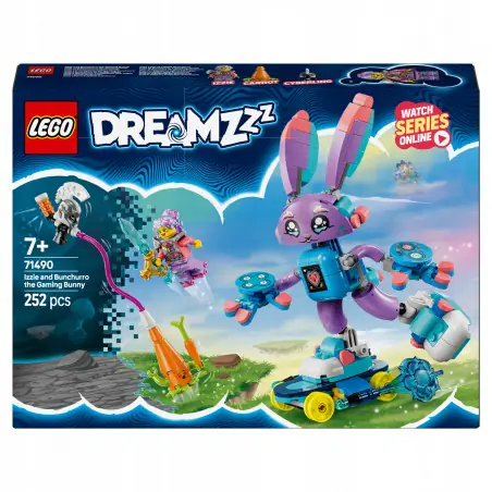 LEGO DREAMZzz Izzie i gamerski Bunchu 71490