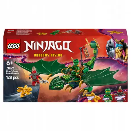 LEGO NINJAGO Zielony leśny smok Lloyda 71829