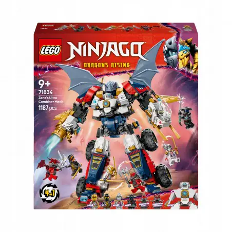 LEGO NINJAGO Wielofunkcyjny ultramech Zane’a 71834