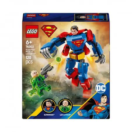 LEGO DC Mech Supermana kontra Lex Luthor 76302