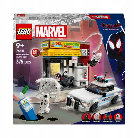 LEGO Marvel Multiwersum: Miles Morales kontra Spot 76311