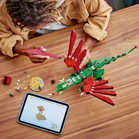  Zestaw LEGO® do budowania i przebudowywania trzech średniowiecznych stworzeń