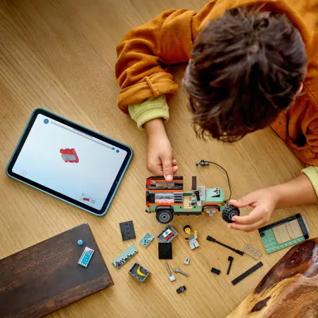  Zestaw LEGO® City Górska ciężarówka terenowa 4x4 dla sześciolatków i starszych dzieci