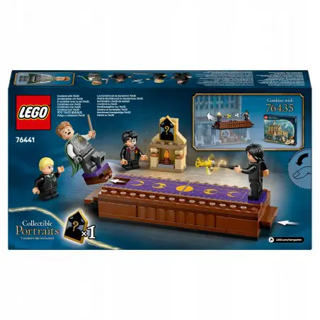 Zestaw LEGO® Harry Potter™, który pozwala dzieciom odtworzyć magiczne pojedynki w Hogwarcie™