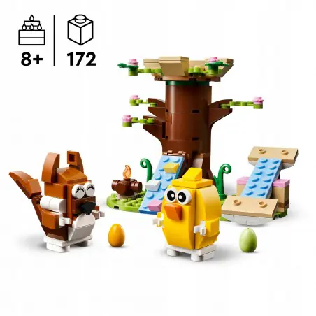  Świętuj Wielkanoc z zestawem LEGO® Wiosenny plac zabaw dla zwierzątek