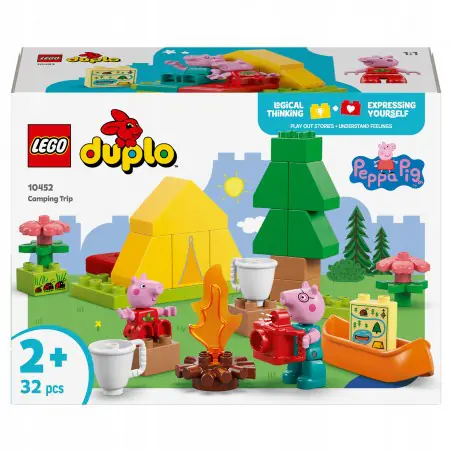 LEGO DUPLO Świnka Peppa Wyprawa na biwak 10452