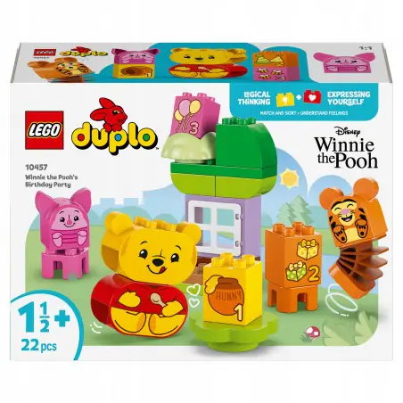 LEGO DUPLO Przyjęcie urodzinowe Kubusia Puchatka 10457